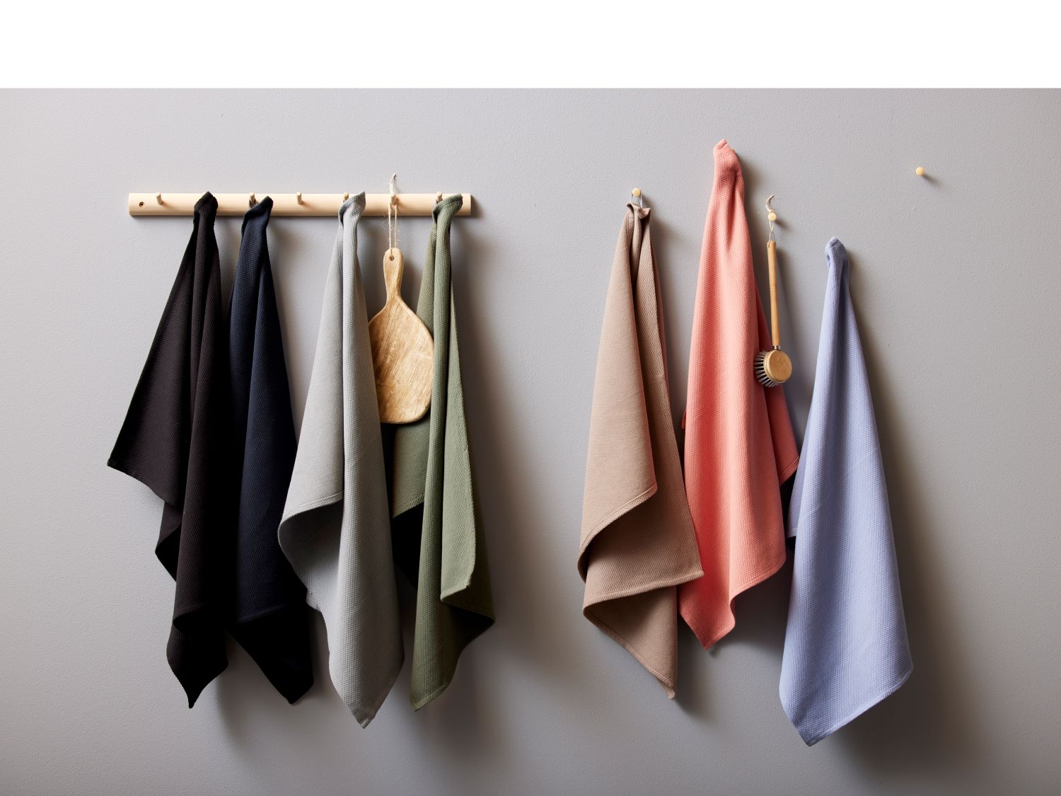 Bastian Diamond Viskestykke 50x70 cm. mørkegrå