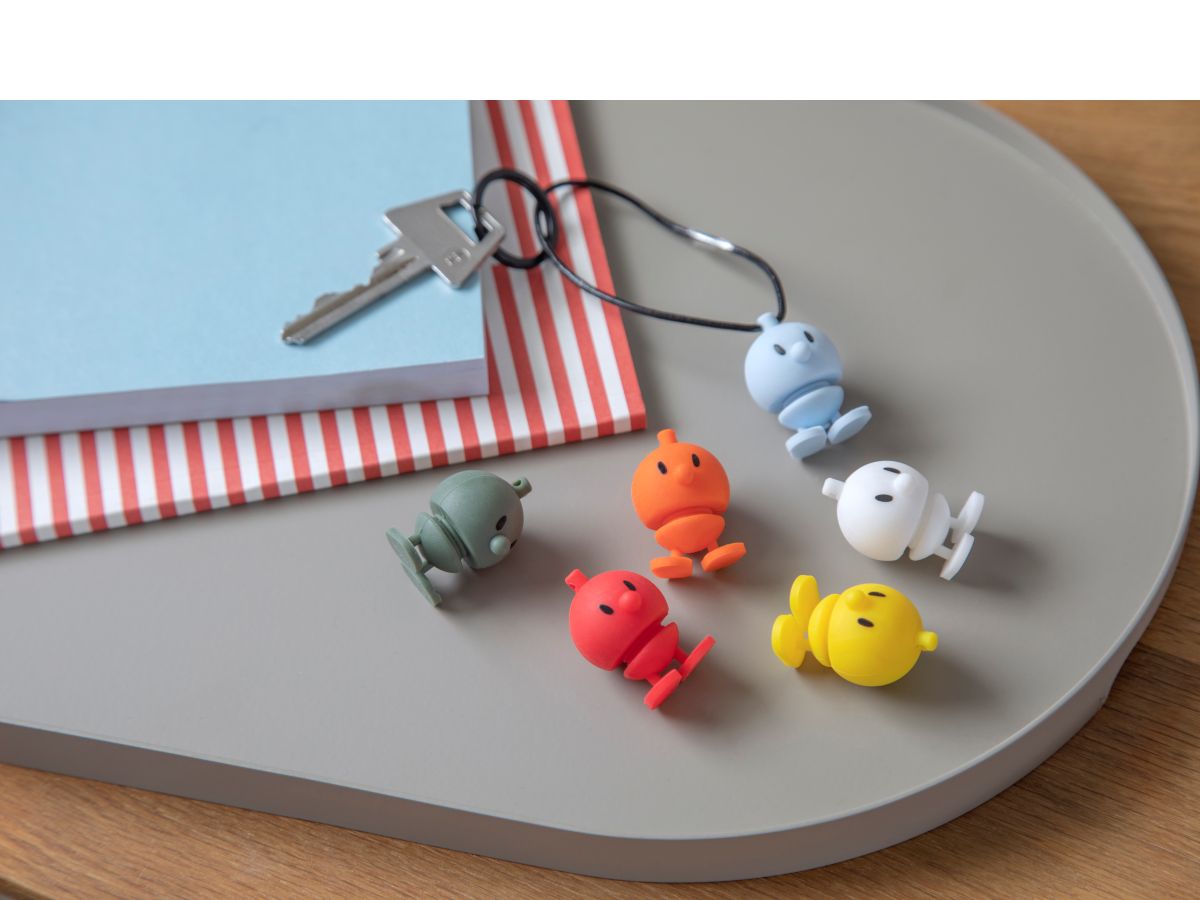 Hoptimist Bumle Nøglering grøn