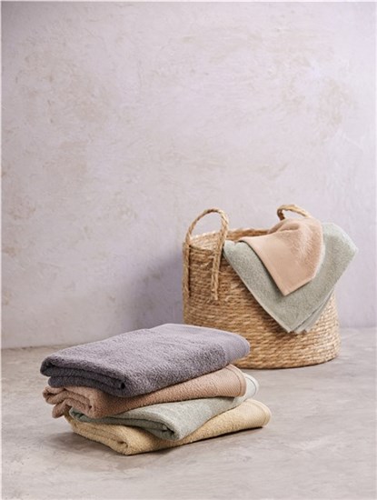 Håndklæde 90x180cm yellow sand