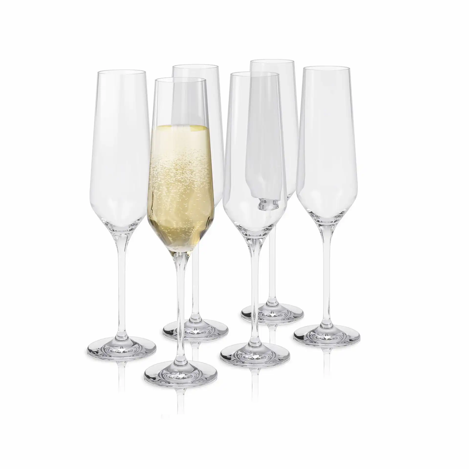 Eva Trio Legio Nova Vinglas Champagne 6 stk.