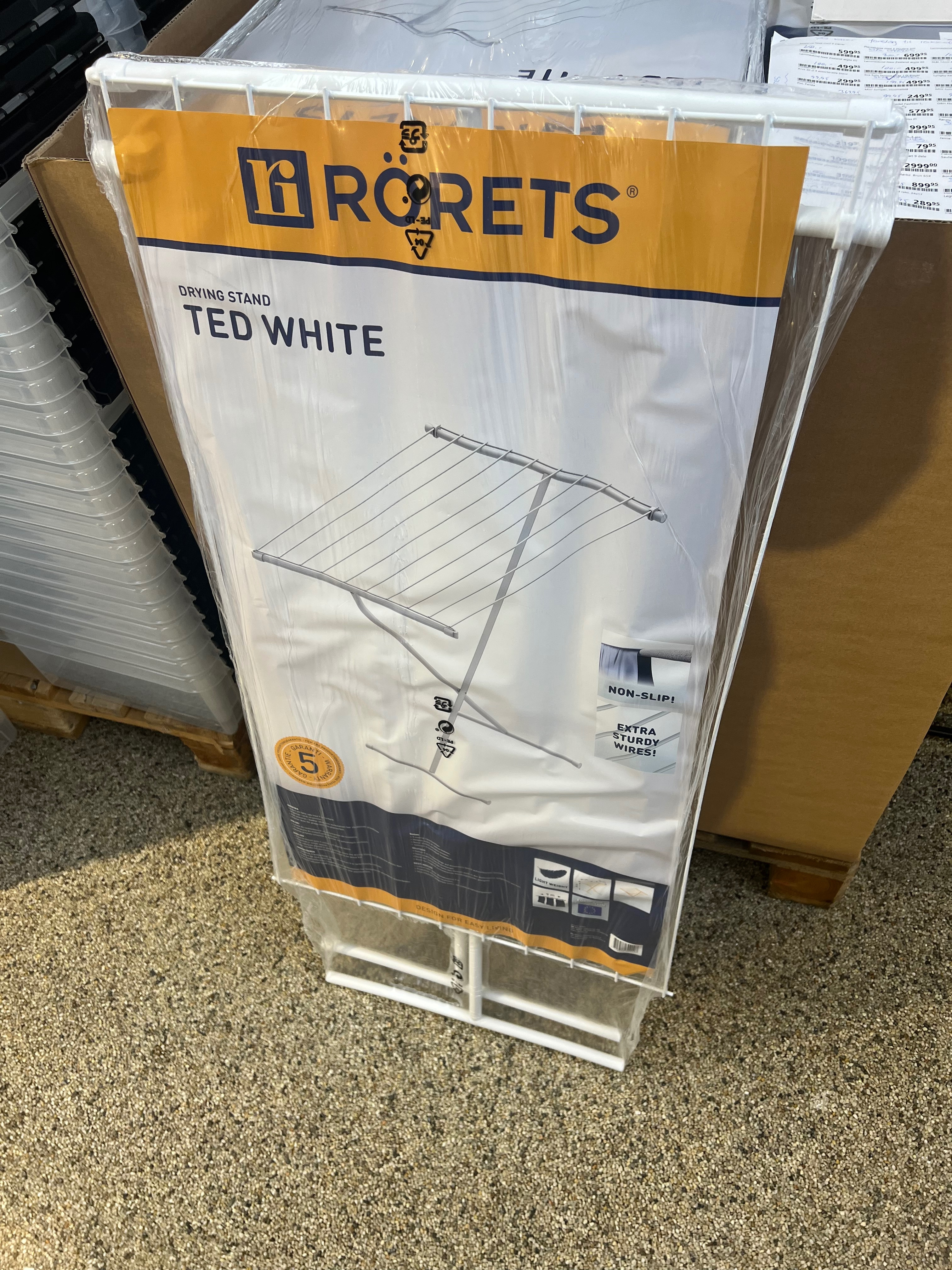 Tørrestativ U/Vinger Ted