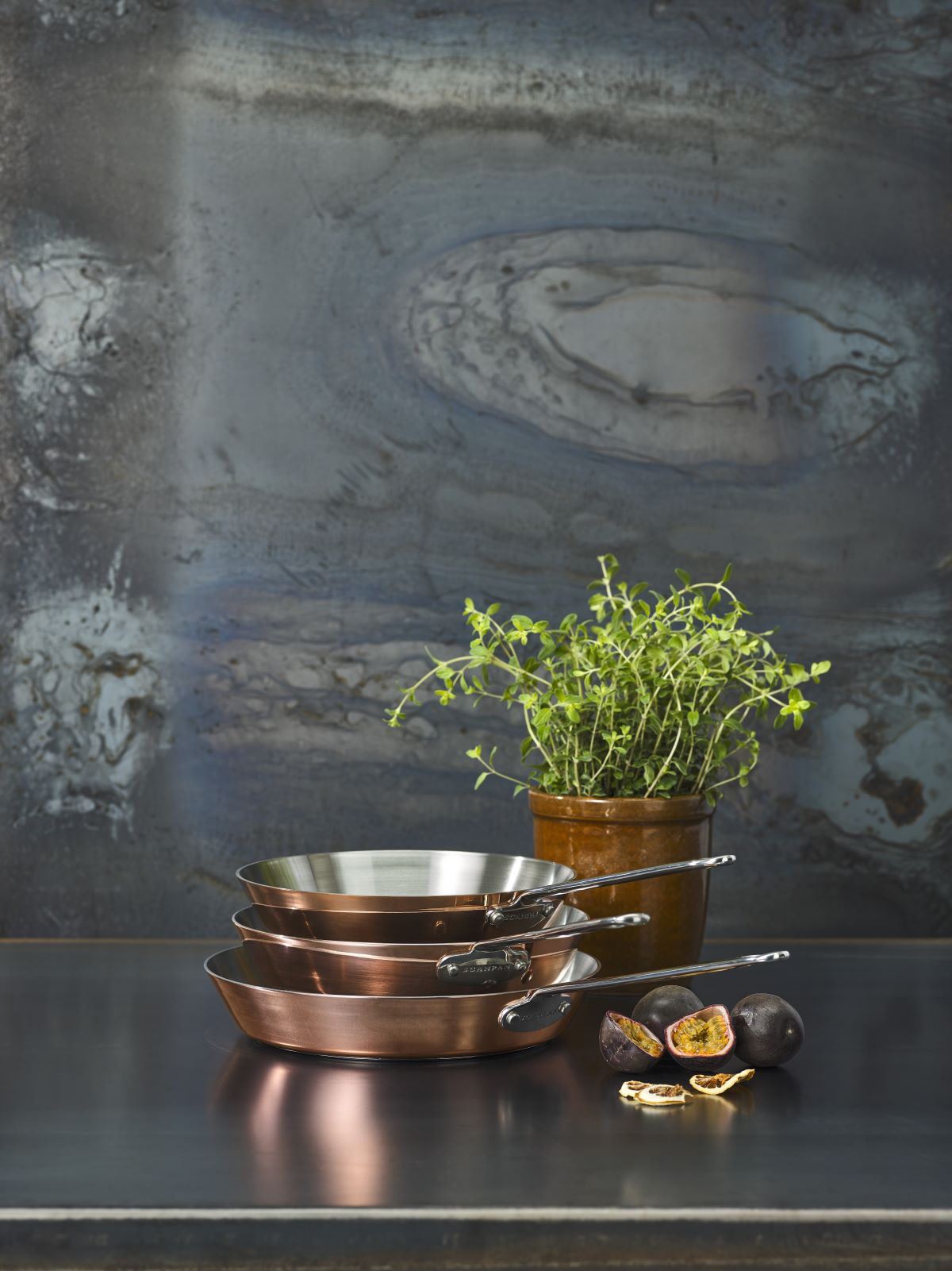 Scanpan Maitre D' kobber stegepande - 24 cm.