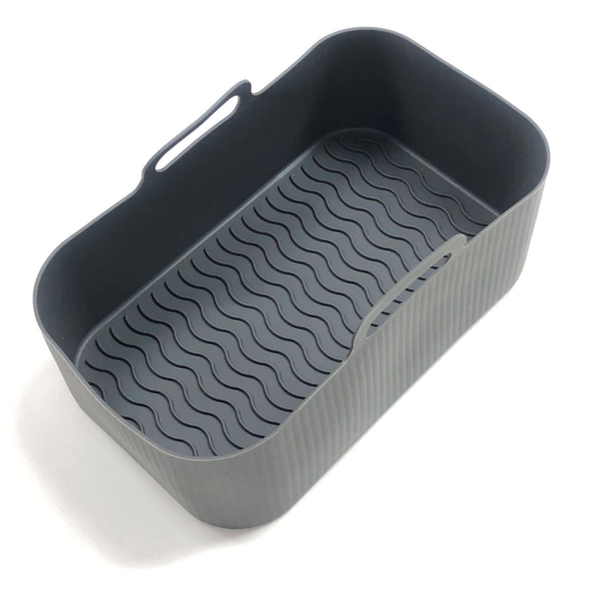 Air Fryer bradepande silikone 19,5x12,5x9 cm grå