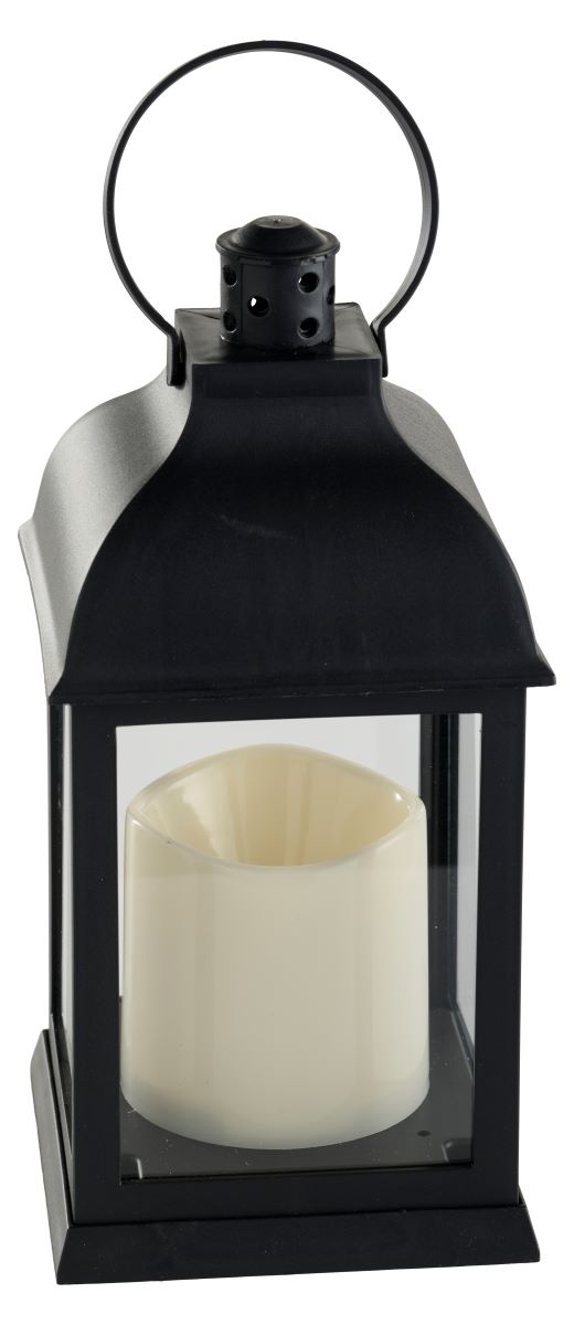 Lanterne med LED lys 23,5 cm.