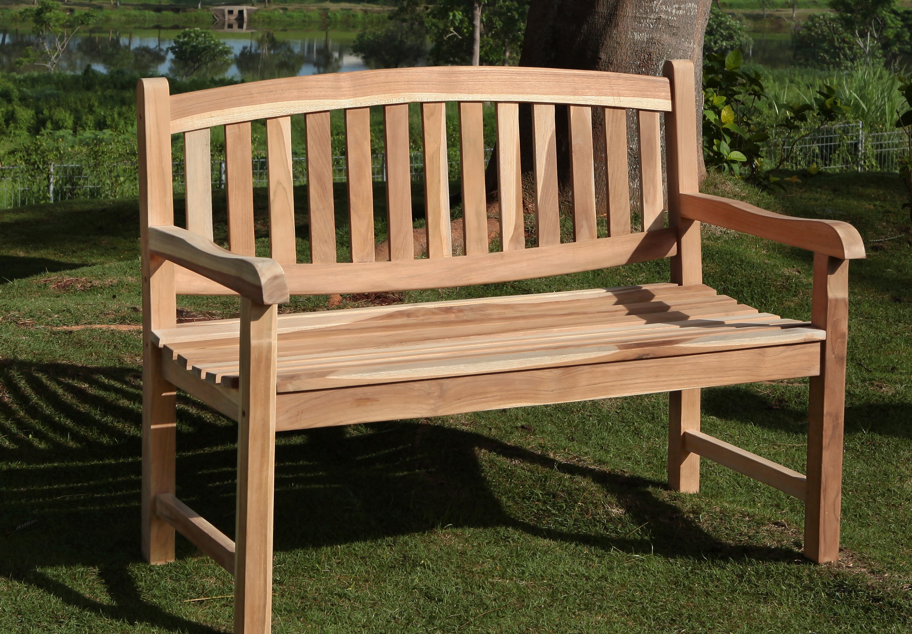 Doncaster havebænk 120 cm. i teak