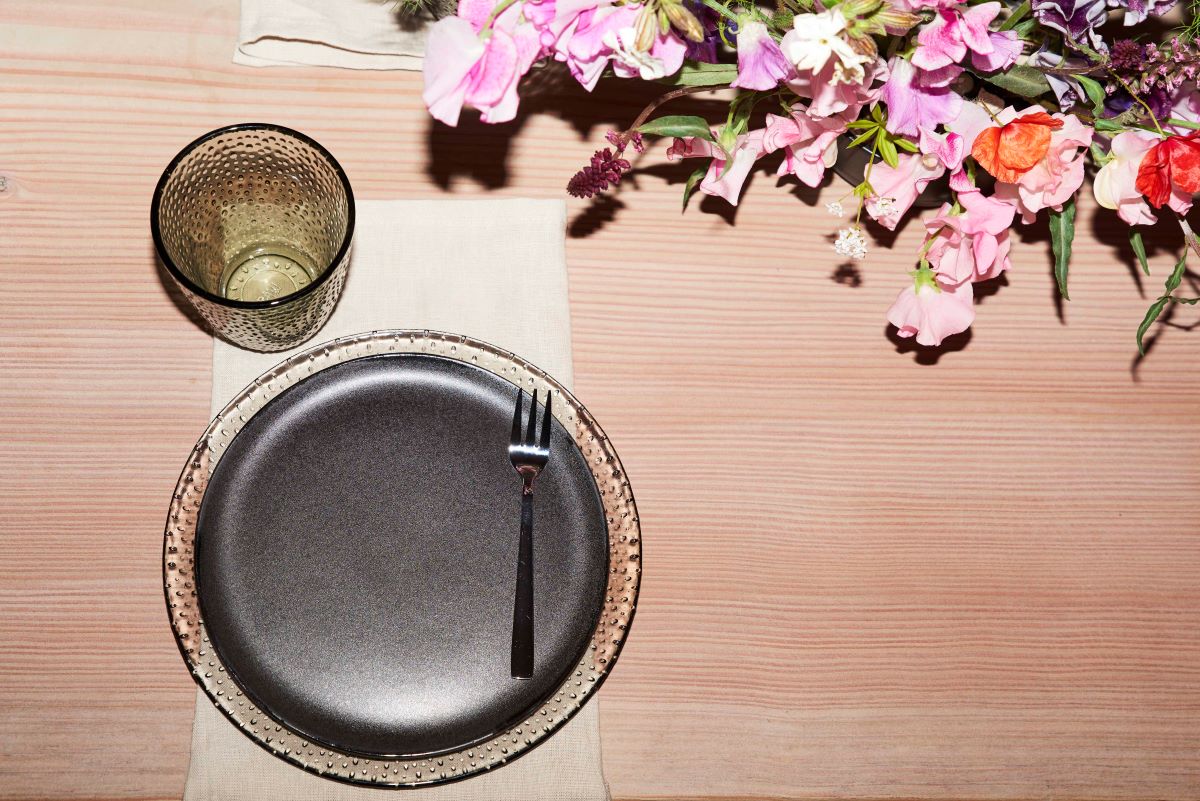 Raw kagegaffel 4 stk. - Stål