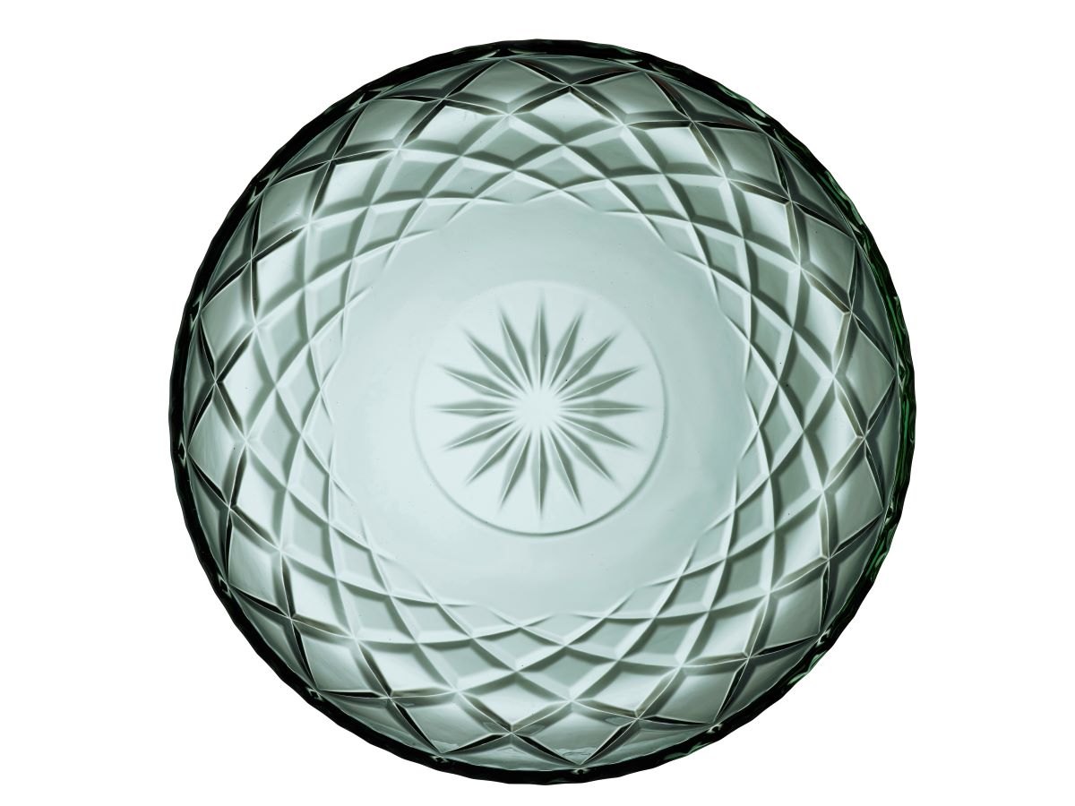 Fad Sorrento 30 cm Grøn Glas