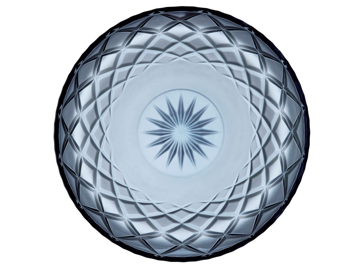 Fad Sorrento 30 cm Blå Glas