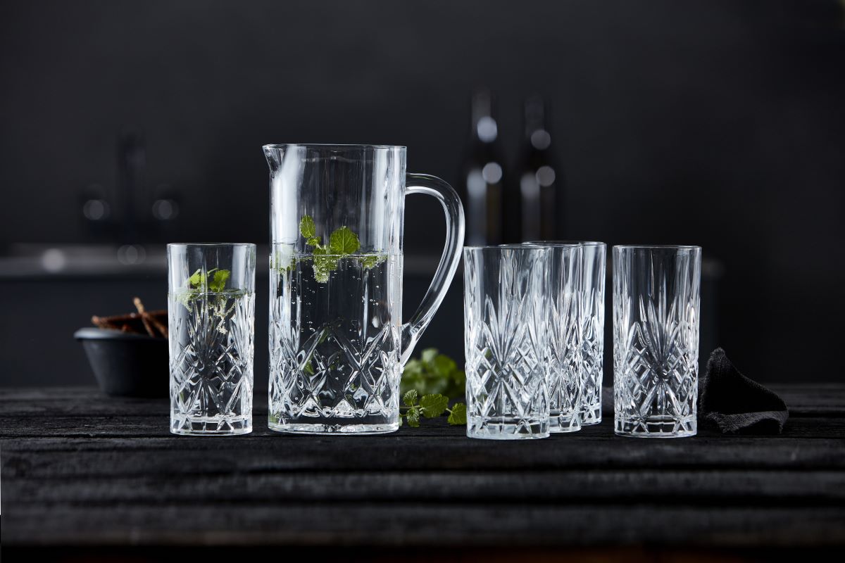 Kandesæt Melodia 7 dele Krystal