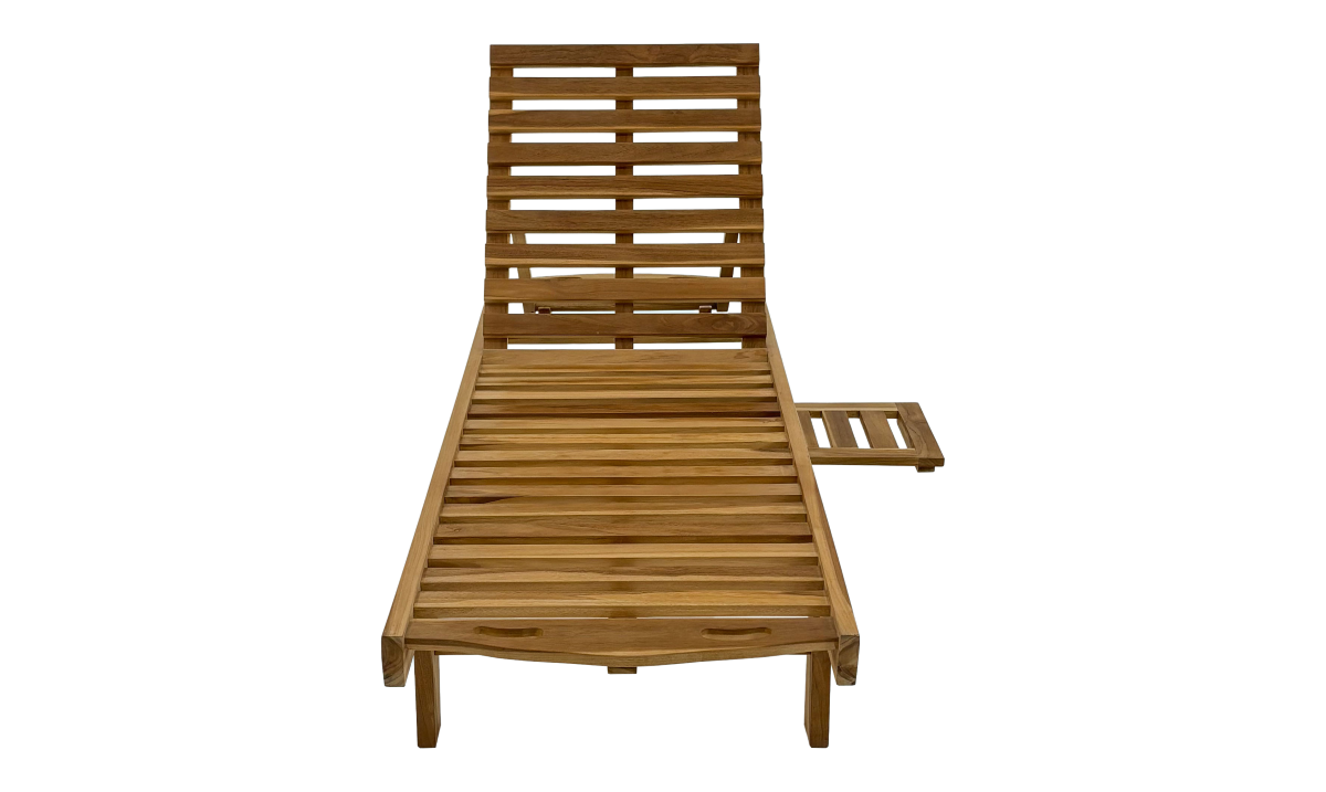 Houston solvogn i teak med bakke 