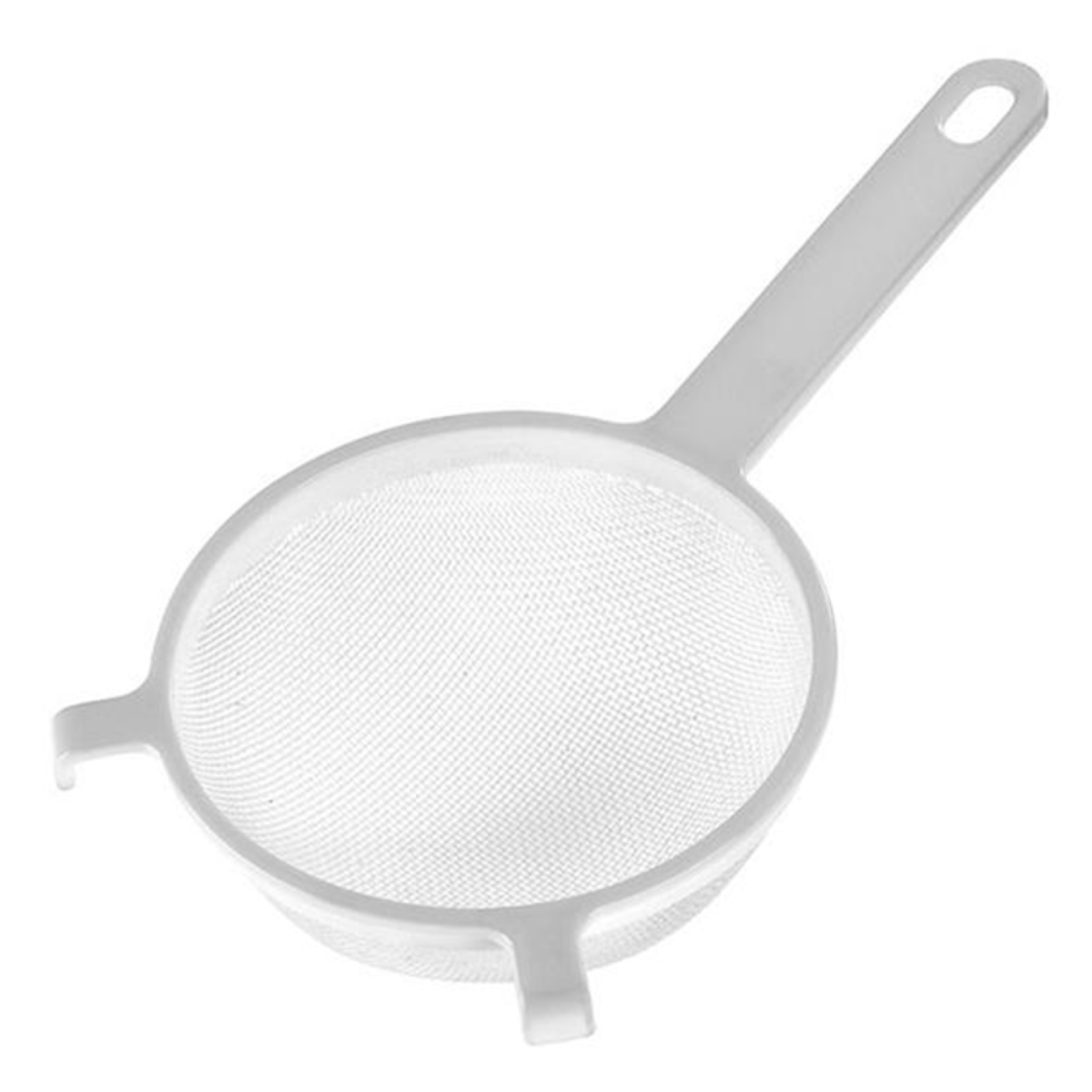 Sigte Plast 14cm Hvid M/Skaft