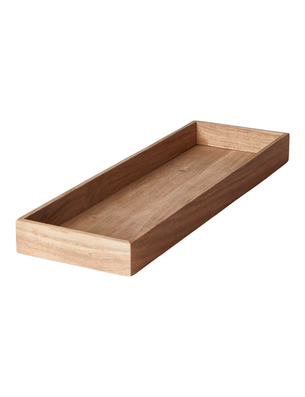 Fad akacie træ 43x14x4 natur