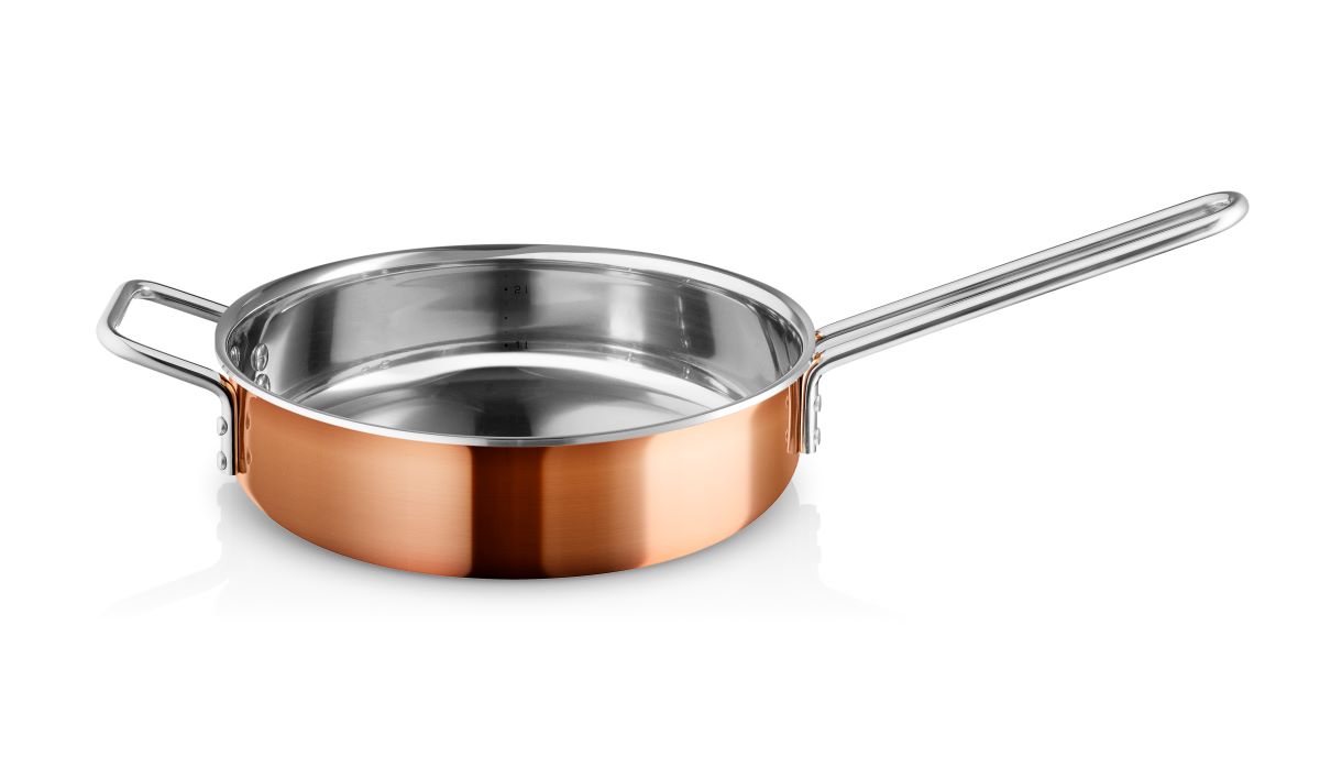 Eva Trio Sauterpande 24 cm Kobber