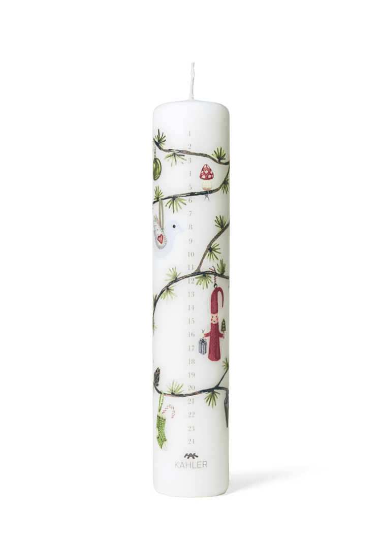 Hammershøi Christmas Kalenderlys Ø 5 cm. 2023