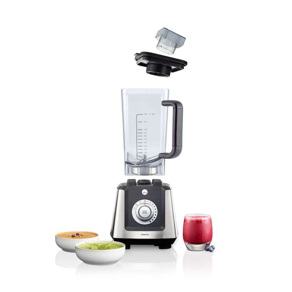 Blender Power Fuel Stål