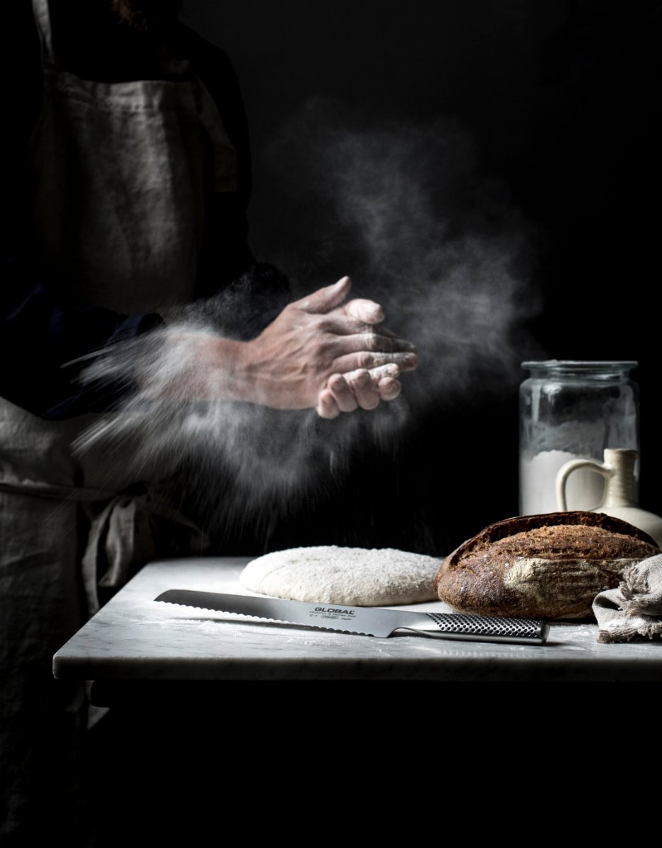 Global brødkniv 22 cm