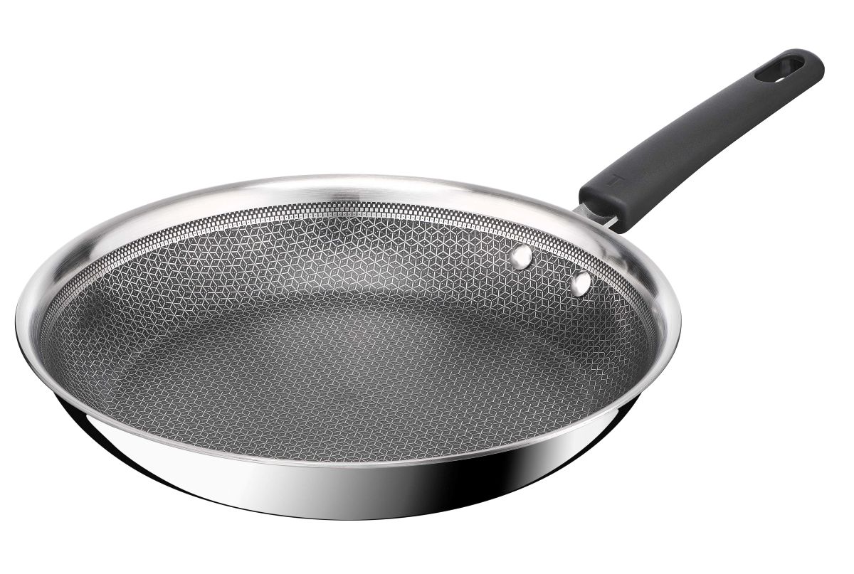 Tefal Emotion Plus Power Stegepande SS Tri-Ply mesh PFTE 24 cm.