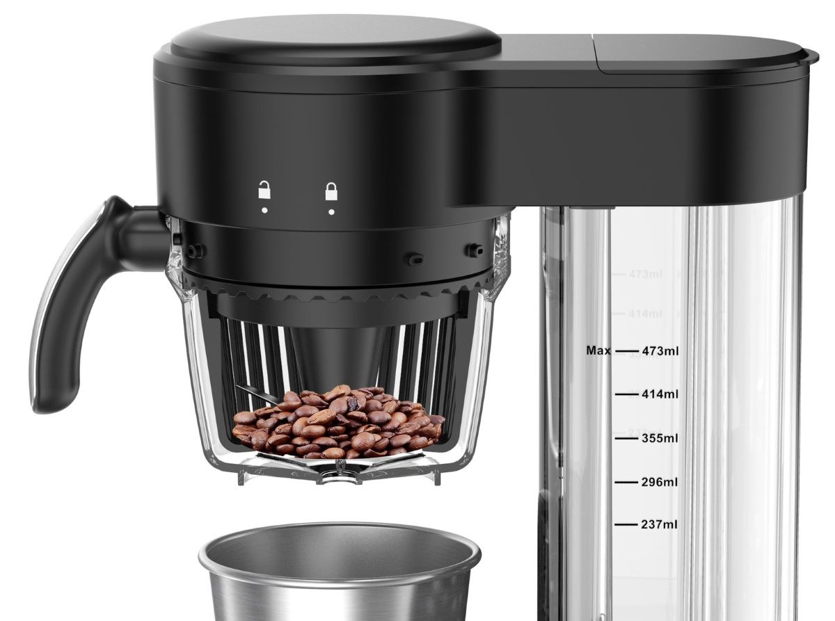 Hâws One Cup kaffemaskine med kværn 600 W CMG600 