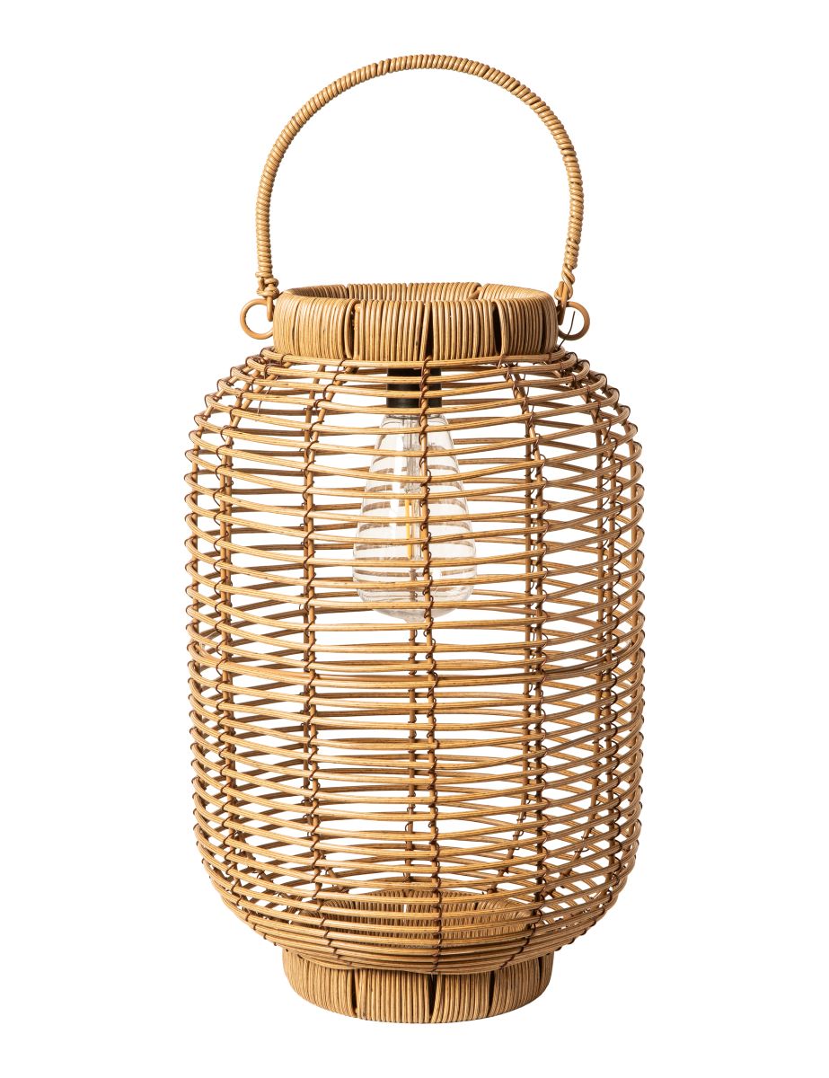 Da'core Solar lanterne pære D 22,5x35 cm PVC/metal natur