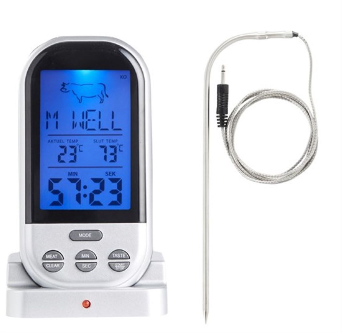 Stegetermometer Digi. Trådløs