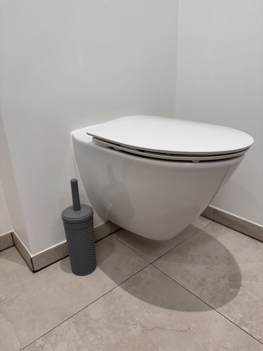 Toiletbørste 10x35,5 cm.