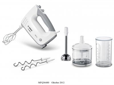 Bosch håndmixer med metalstav og minihakker 450 W