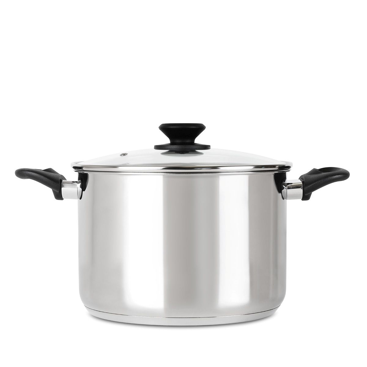 Royal Gryde 10 liter m/glaslåg stål 