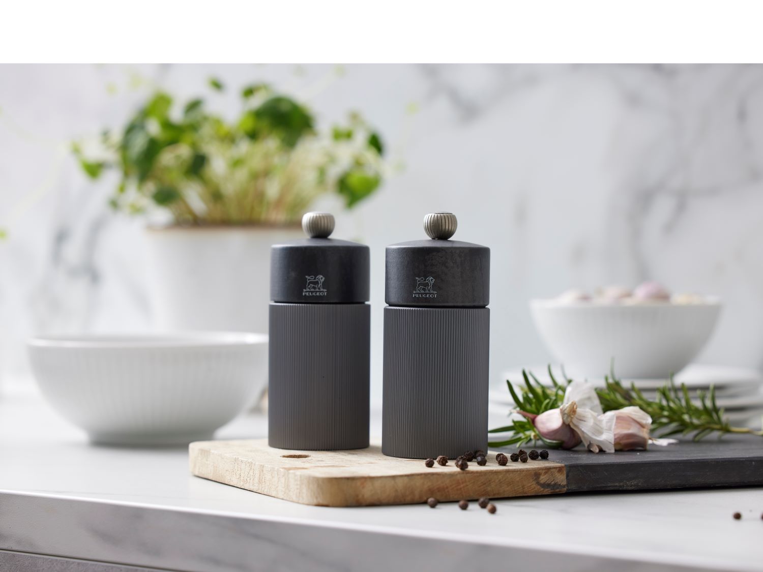 Peberkværn Line 12 cm Grafit Aluminium/B