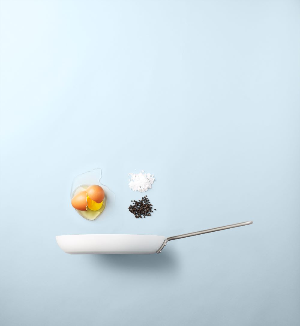 Eva Trio White Line stegepande med slip-let Ø24 cm