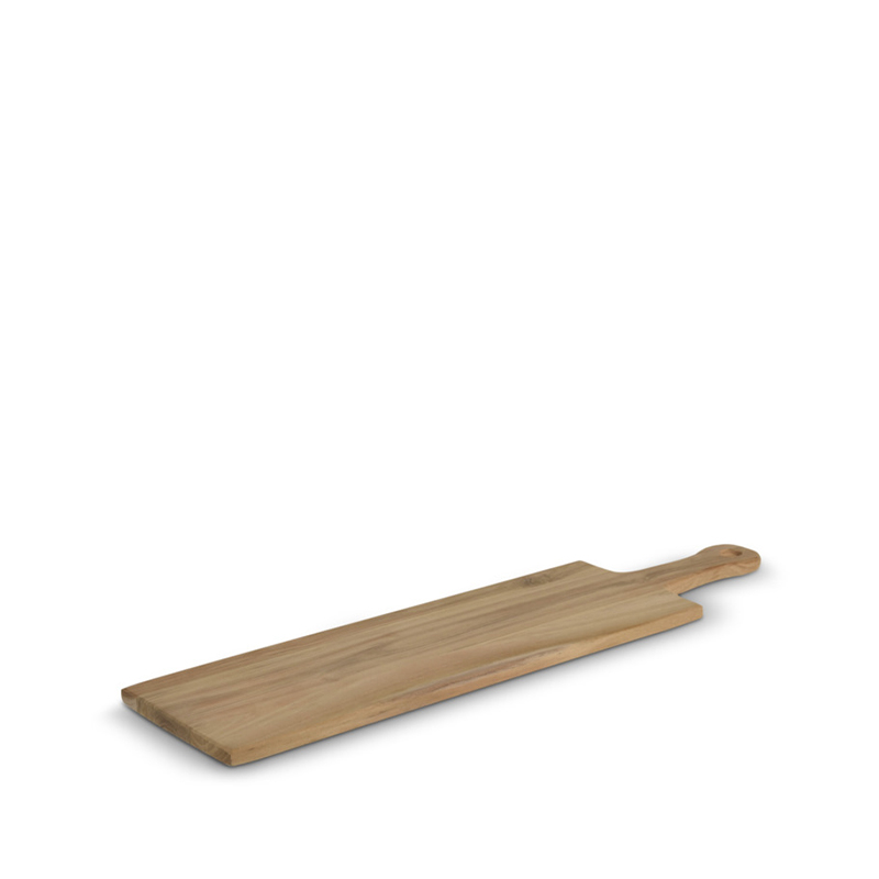 Serveringsplate I Teaktræ