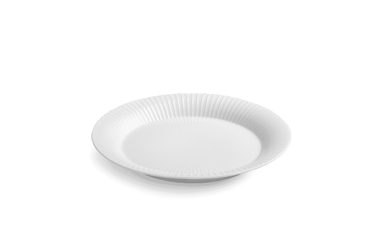 Hammershøi Tallerken Ø19 cm hvid (15107)