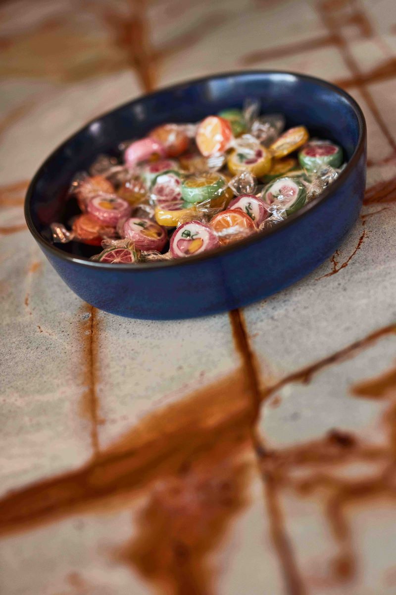 Raw suppe tallerken 19,4x4,5 cm. - midnight blue stentøj