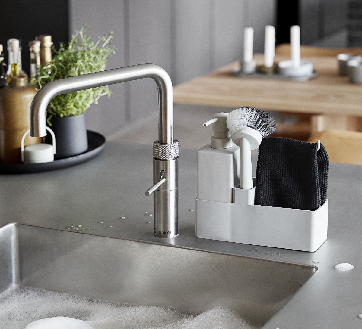 Opvaskesæt M. Karklud Warm Grey