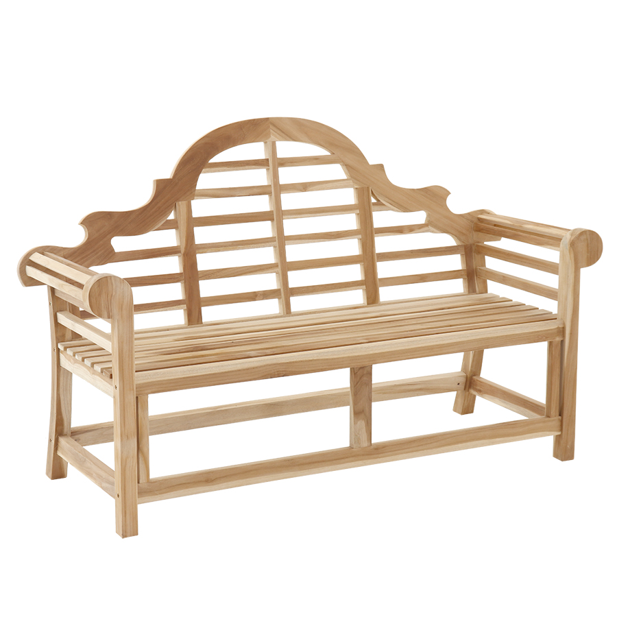 Monaco havebænk 150 cm. i kerneteak