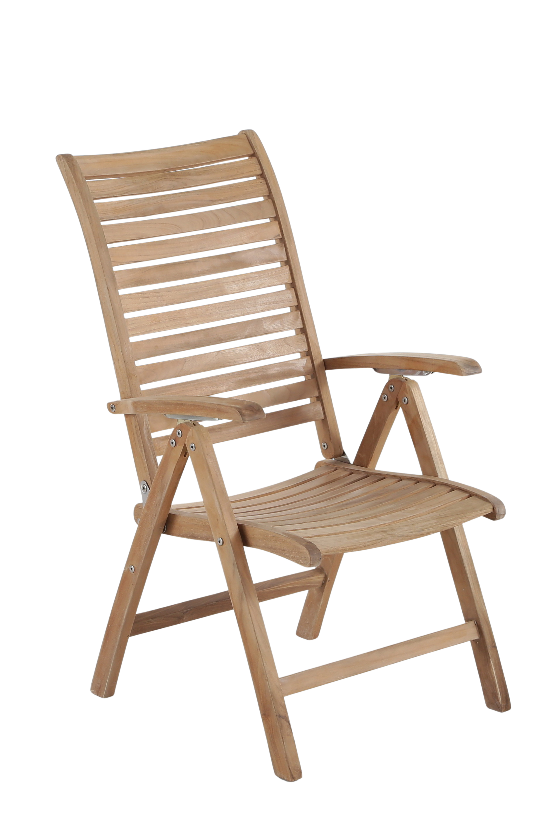 Bella bord 64x75/130 cm + 2 Bruxelles positionsstole i kerneteak - Altan / cafesæt