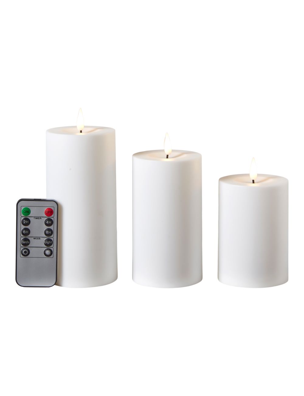 Da'core Led Lys Udendørs S/3 3D Hvid