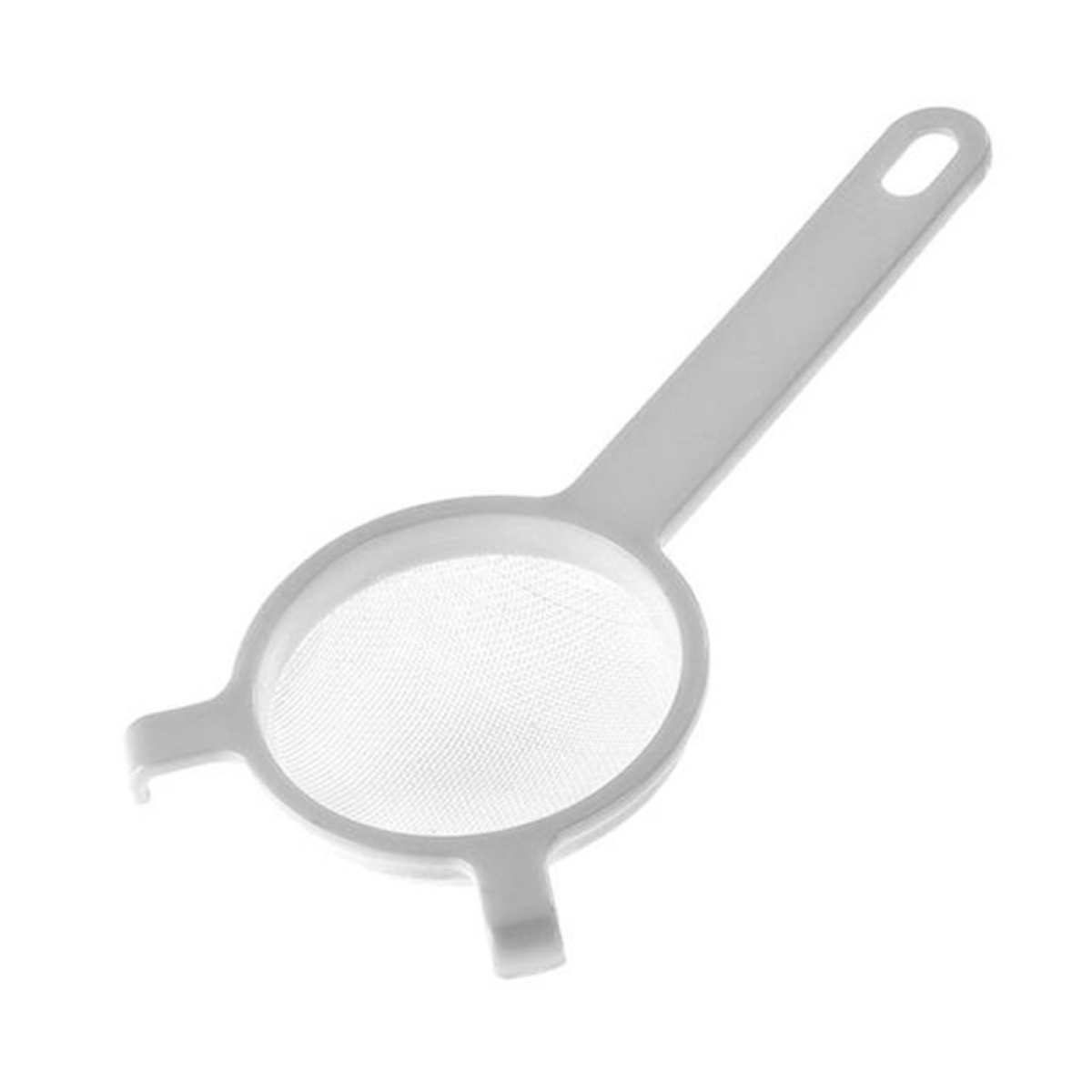 Sigte Plast 8 cm Hvid M/Skaft