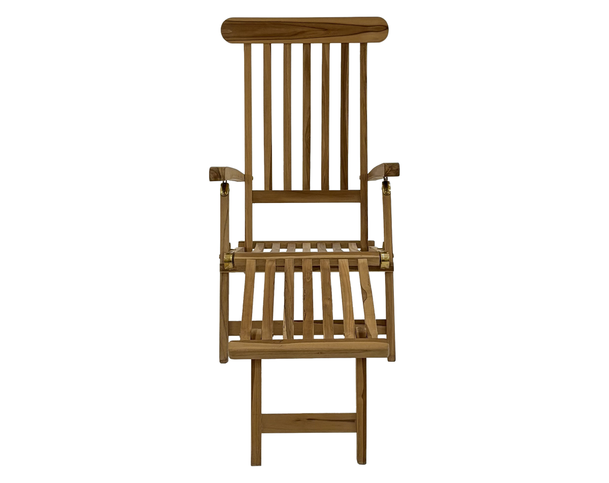 Kreta dækstol i teak