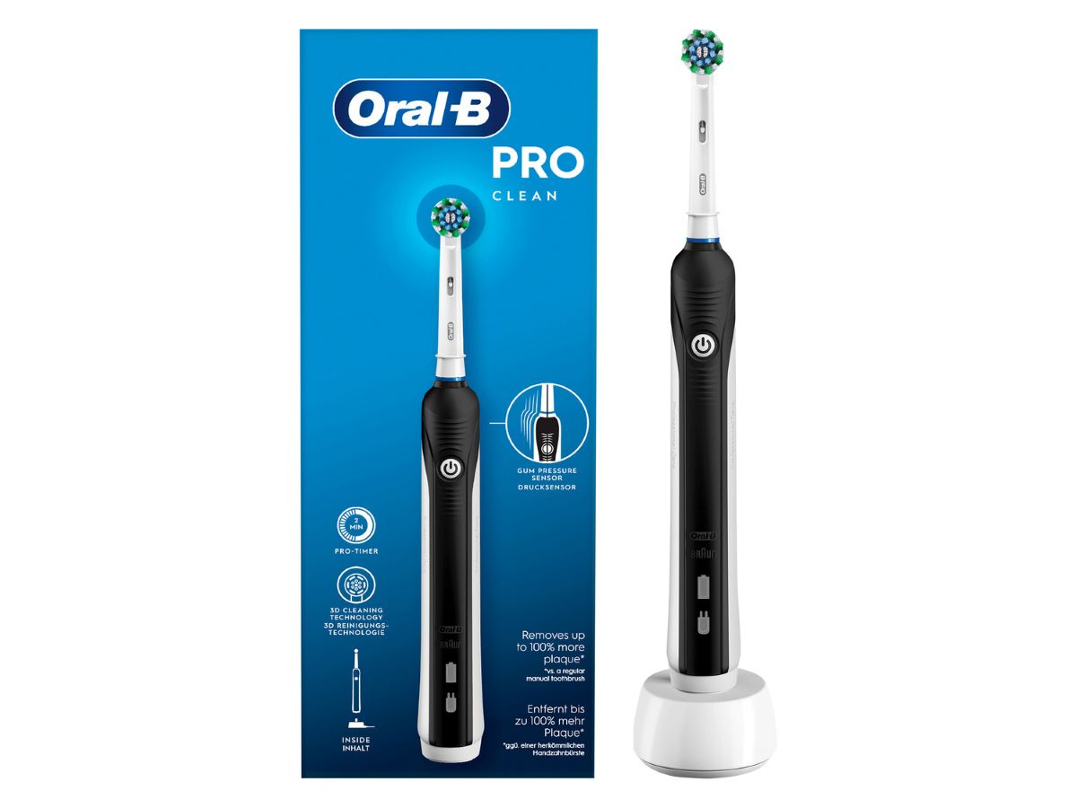 Oral-B tandbørste pro clean sort