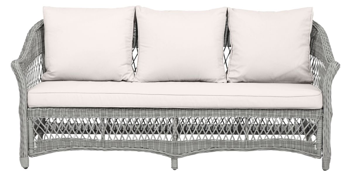 Vila Sofasæt 4 dele inklusiv vandtætte hynder lysegrå