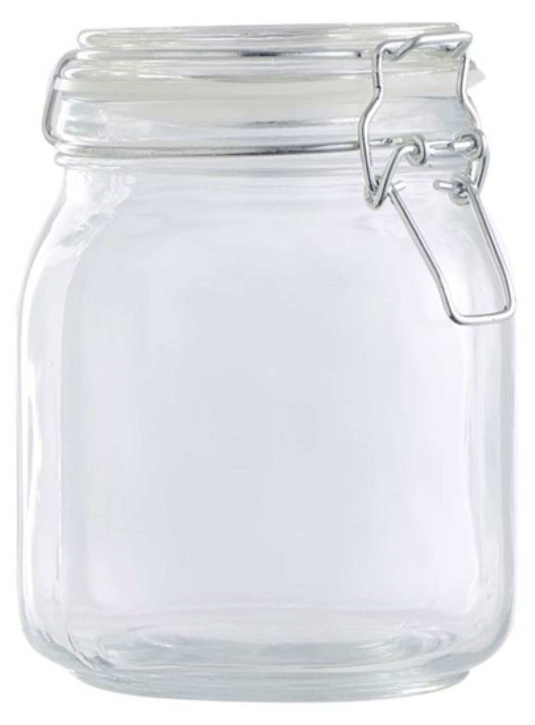 Henkogningsglas firkantet 1,0L