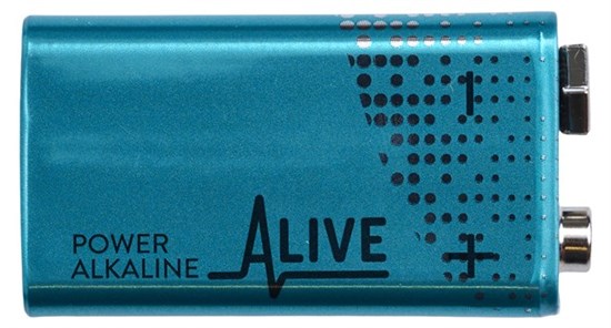 Alkaline batteri 9V 6LR61 2pak