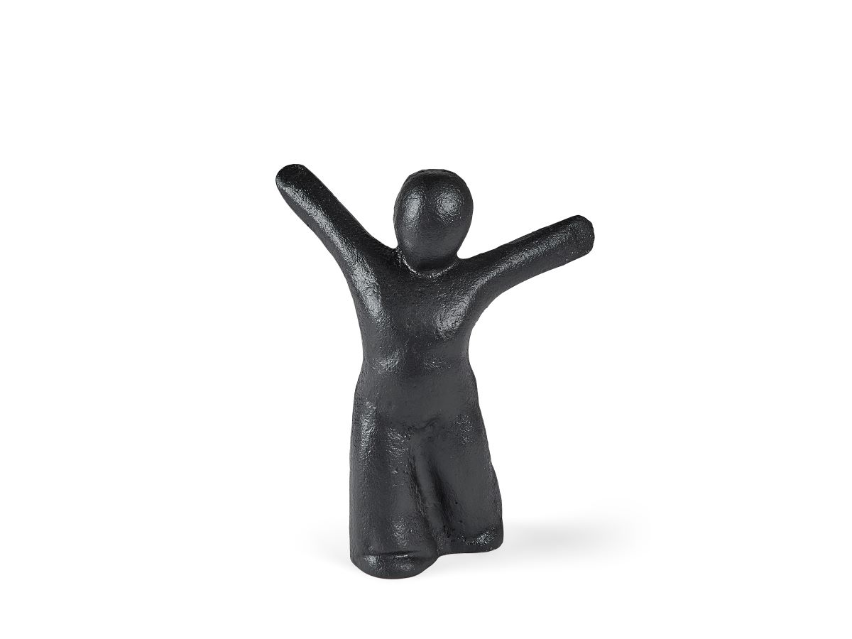 Skulptur Jeg Er Parat Til At Springe Ud