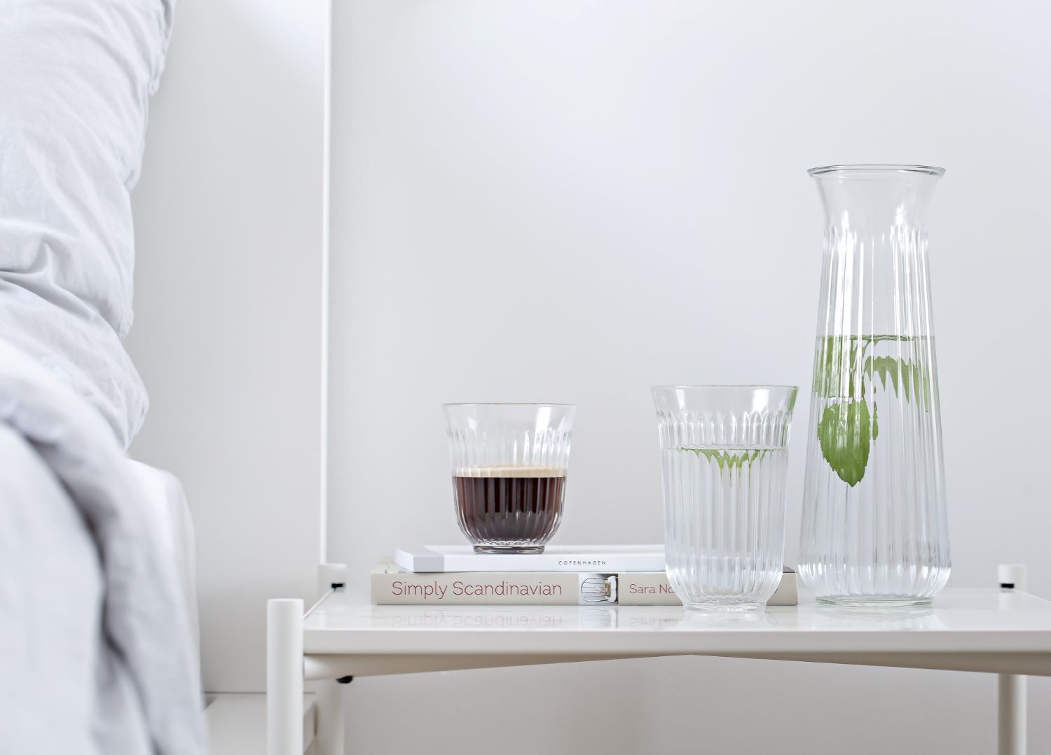 Lyngby karaffel 1 L, klart glas