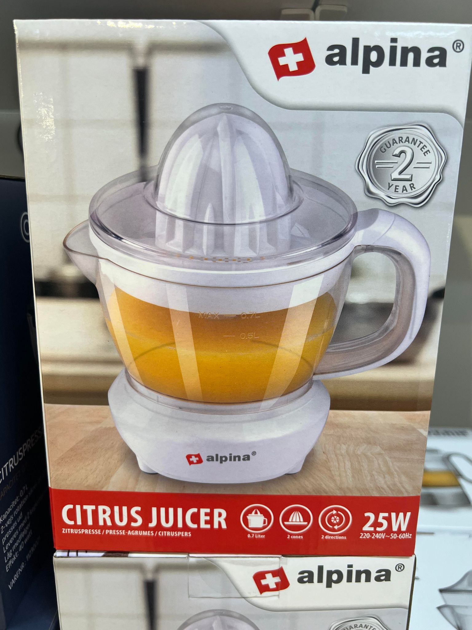 Alpina citruspresser 700ml