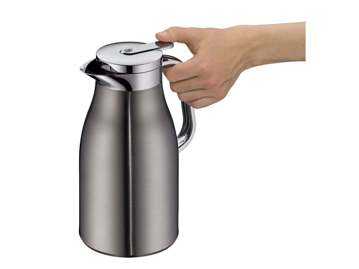 Alfi Skyline Termokande 1 ltr. grå satin lakeret stål