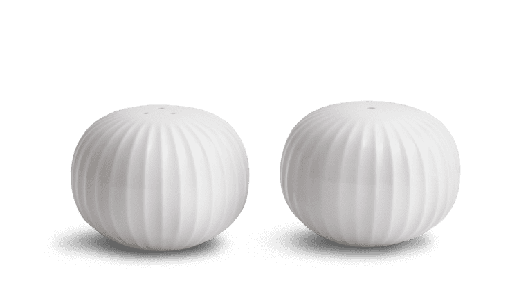 Hammershøi Salt- og pebersæt Ø6 cm hvid (16075)