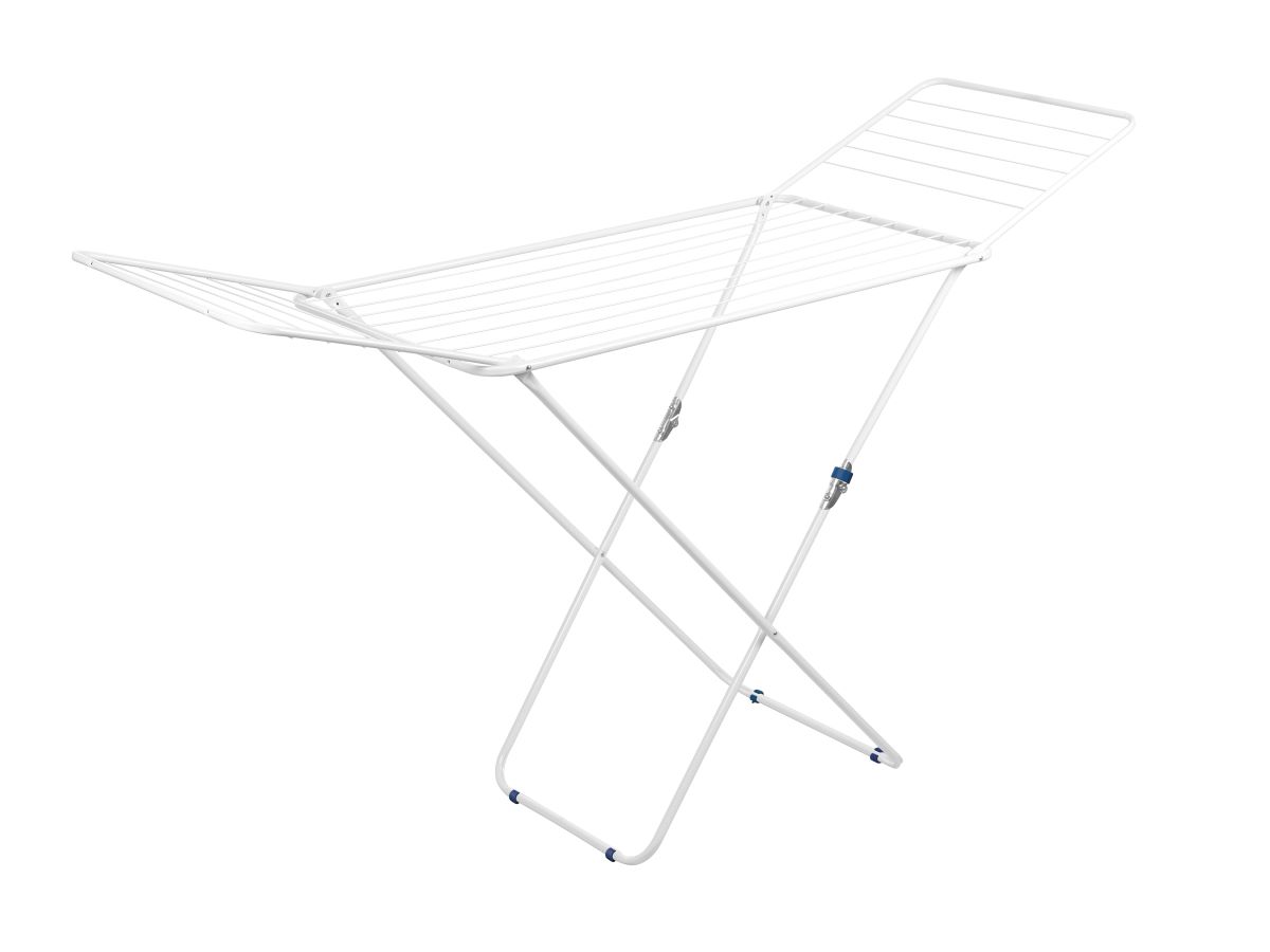 Tørrest. Basic L Hvid Stål Lei