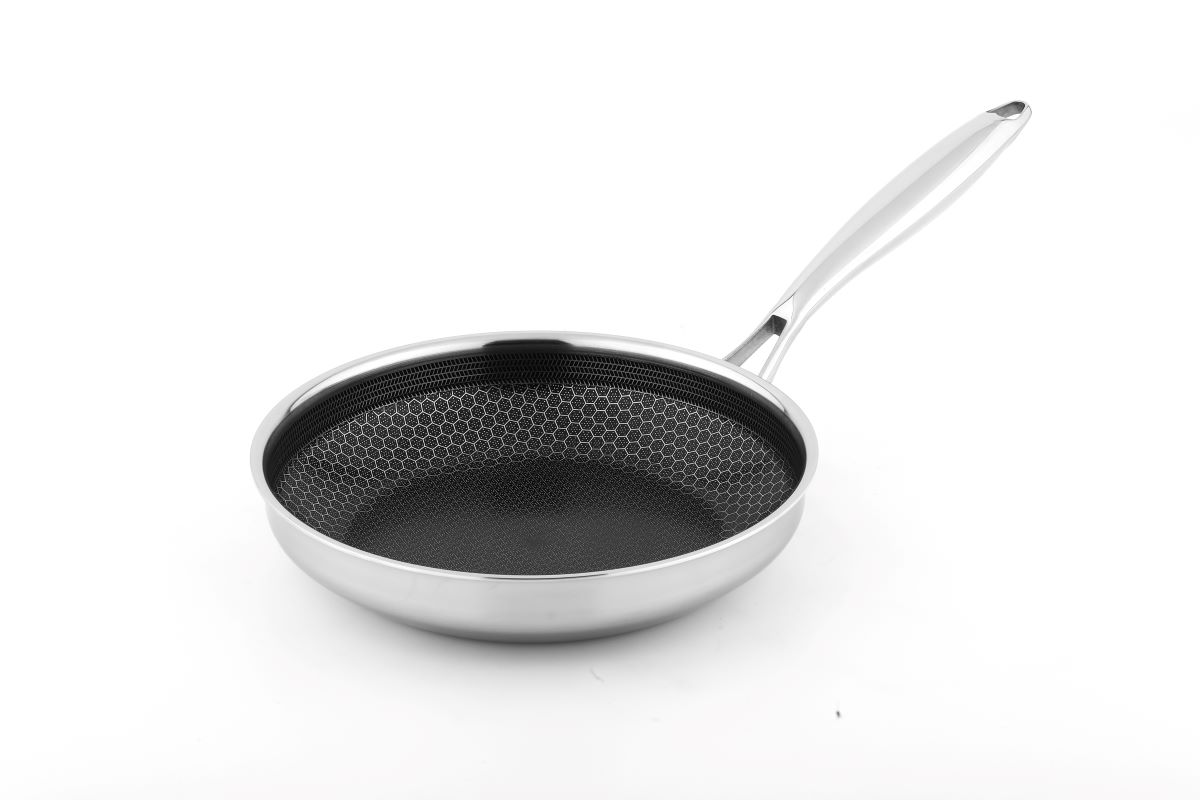 Conzept stegepande i stål med keramisk belægning og diamantstøv Ø 24 cm. 