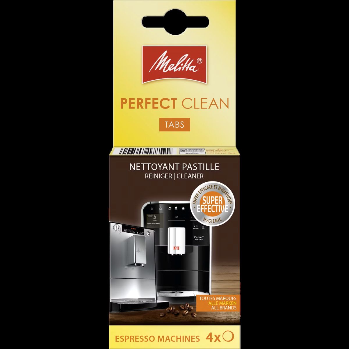 Rengøringstabs til espressomaskiner 4x2,3 gram